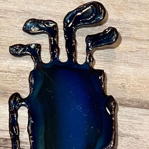 Original Golf Brooch By David Wright Custom Made From ChromePlate NWT - Picture 2 of 7